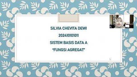 Tugas Praktikum Sistem Basis Data || Fungsi Agregat