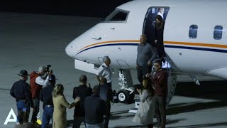 New Alabama coach Kalen DeBoer arrives at Tuscaloosa airport to Tide fans