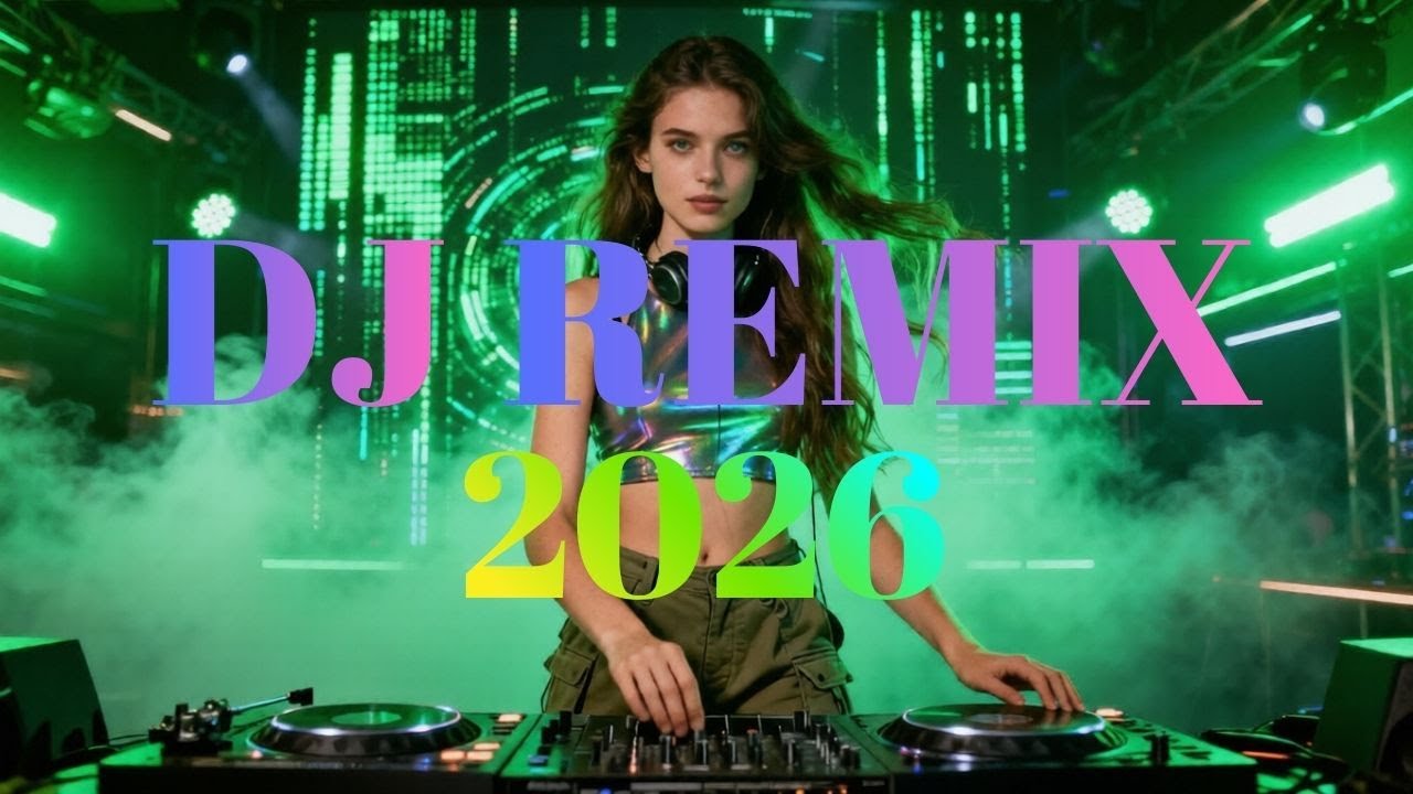 DJ Club Remix 2026 💿 Popular Songs Remixes & Mashups | Party DJ Mix 2026