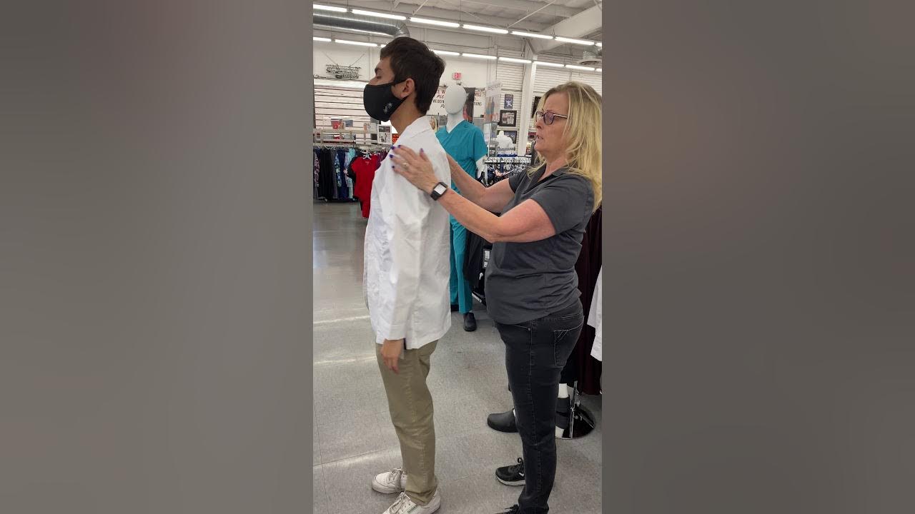 Lab Coat Fitting Men's YouTube