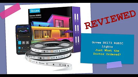 Govee Exterior H6173 RGBIC LED Lights Review