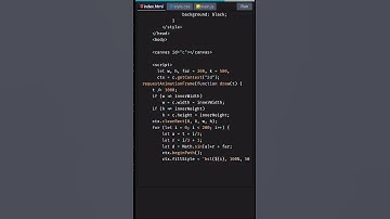Create Cone Particles with HTML Canvas |HTML5 Canvas Tutorial #shorts #coding #JavaScript