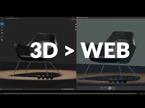 EASILY EXTEND YOUR 3D TO THE WEB WITH BLENDER!😍