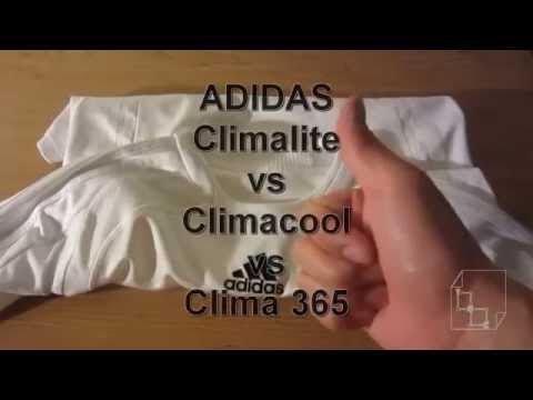 Adidas vs Climacool vs Clima365 Training Soccer Shirts Jersey Comparison review - YouTube