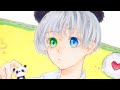 【コピック】パンダ男子描いてみた🐼🌱【イラストメイキング】
