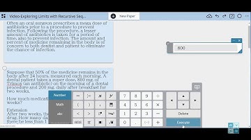 Setting Up Recursive Routine in Calculation