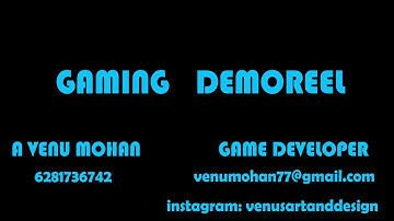 Game developer Demoreel