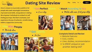 Once Dating Site Review - Worth Your Time or Just Another Option?