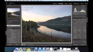 Post-Processing in Lightroom: Loch Leven Sunset