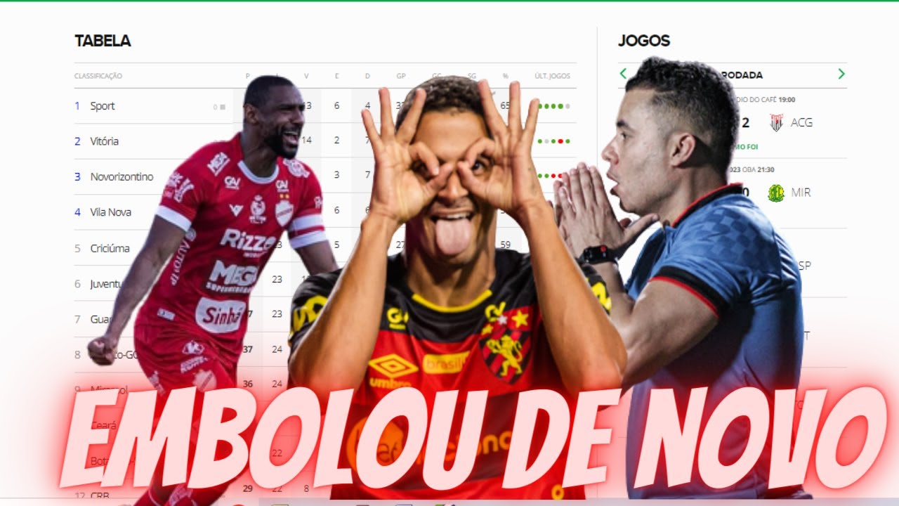 LOUCURA NA SÉRIE B :ATLÉTICO-GO E VILA VENCERAM E ESTÃO NA BRIGA ...