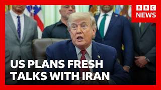 Donald Trump Says Us Plans Fresh Talks With Iran From Monday Bbc News