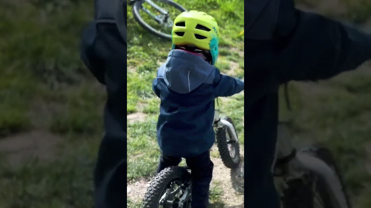 2y old shredding skill park in Kalnica 