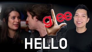 Hello (Jesse Part Only - Karaoke) - Glee Version chords