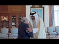 Seine Hoheit der Emir empfängt den libanesischen Premierminister