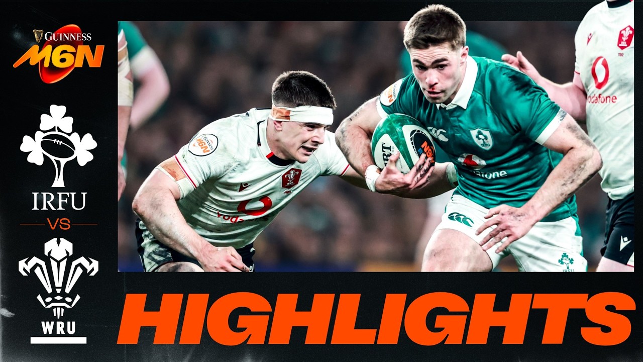 HIGHLIGHTS | Ireland v Wales | A brutal, intense battle! And the greatest try from a prop you'll see