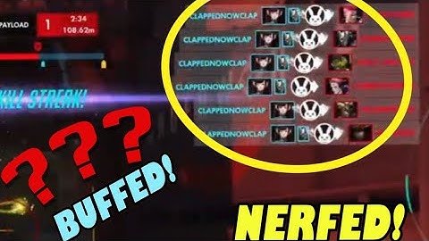 Overwatch - D.V.A Team Kill / Insane Montage!!