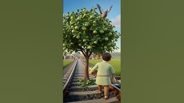 A camel saved a santara plant from drying out by watering it ❤️🧡#ai #tree #save #water #dada #viral