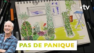 Pas de Panique : un jardin avec des couleurs et du volume - Silence, ça pousse ! 23 mars 2024