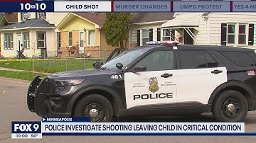 Child in critical condition after being shot in north Minneapolis | FOX 9 KMSP