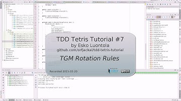 TDD Tetris in Java #7: TGM Rotation Rules