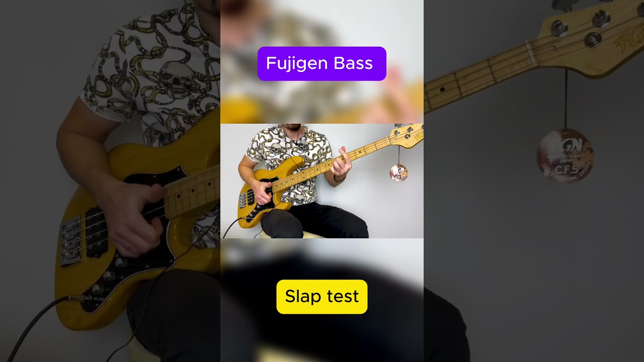 Bass Shorts 39: FGN Fujigen Mighty Jazz Slap Test