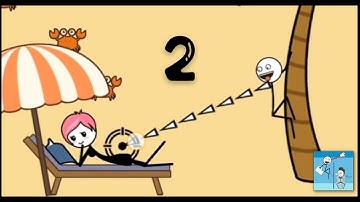 Super Swing (WEEGOON) - All Levels 31-50 - Android Gameplay Walkthrough - Funny Stickman Puzzle Game