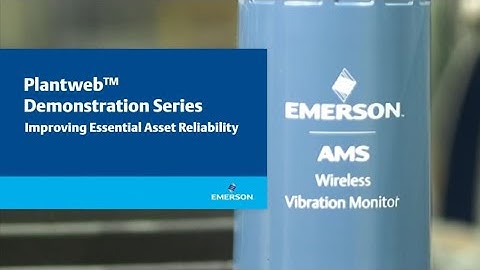 AMS Wireless Vibration Monitor