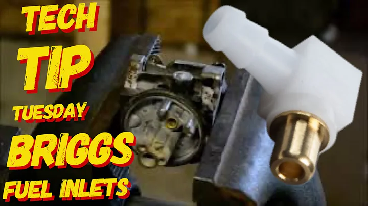 TECH TIP TUESDAY / HOW TO REPLACE THE FUEL INLETS ON ANY CARBURETOR #briggsandstratton #tecumseh