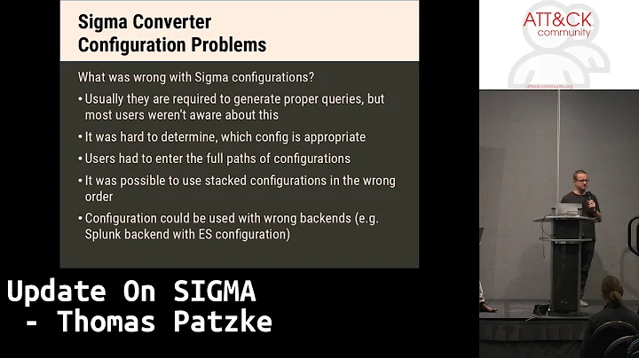 Update On SIGMA - Thomas Patzke