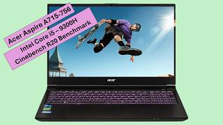 Intel Core i5 9300H - Cinebench R20 Benchmark (Acer Aspire 7 Gaming A715-75G)