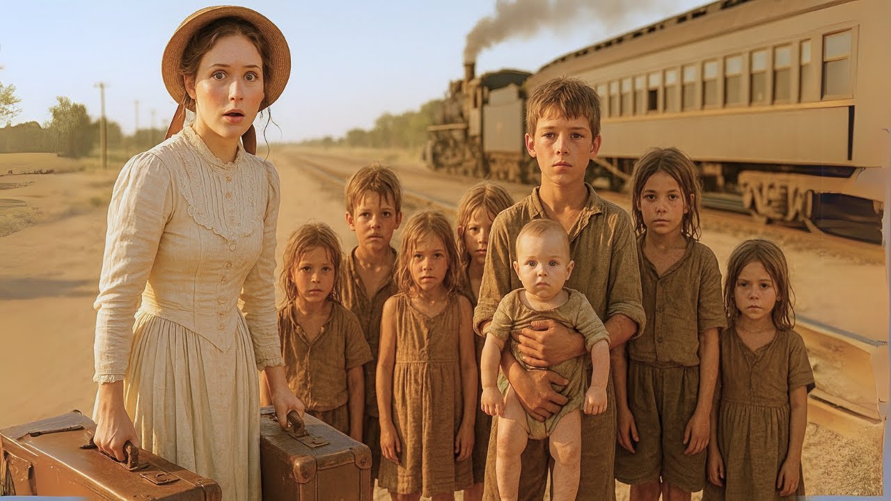 Mail-Order Bride Arrived to Find 7 Children and No Husband—But She Became the Mother They wished for