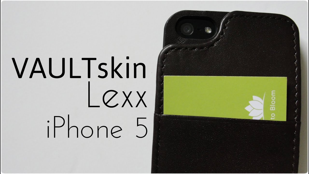 VaultSkin Lexx Wallet Case for the iPhone 5