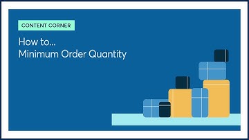 Amazon Minimum Order Quantity Feature (MOQ) - eCommerce Content Corner | Global E-Commerce Experts