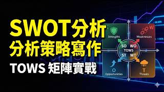 SWOT 分析策略寫作：TOWS 矩陣實戰 | 商業思維 | 思考框架