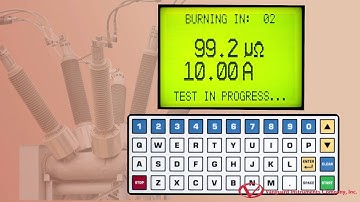 Performing a Circuit Breaker Resistance Test with the Vanguard DMOM-200 S3