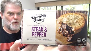 Charlotte's Bakery Steak and Pepper Pie Review!