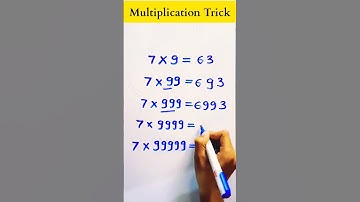 Multiplication Trick #maths #mathstricks #mathstrick #mathshorts #shorts #ytshorts #tricks #viral