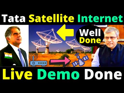 Tata Telesat Satellite Internet Launch | Tata Satellite Broadband Launch in India | Tata देश की शान