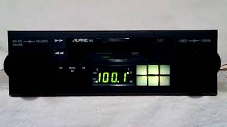 Vintage Alpine 7162 AM/FM cassette car stereo #5