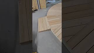 Quick Install Modular Terrace from Larch #modularterrace #modulardesign #deck #larch  #construction
