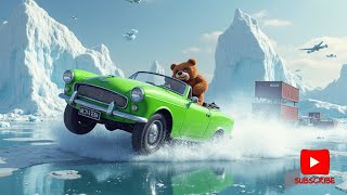 🔥 Extreme Ice Racing! Mister Bean’s Green Car vs Arctic Challenge ❄️🚗💨 | Level 41 screenshot 5