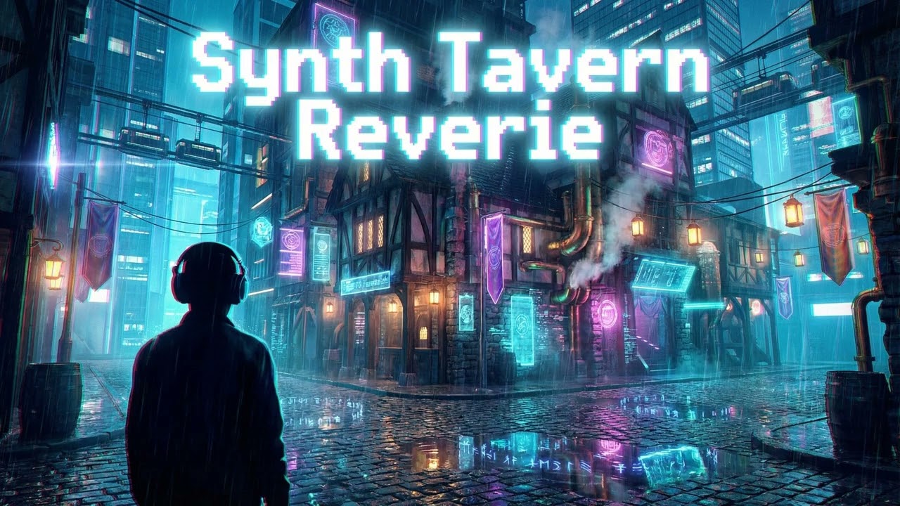 SYNTH TAVERN REVERIE ⚡ Cyberpunk Music | Futuristic Mix (CC0)