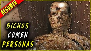 ? resumen:  HUMANOS SON DEVORADOS POR INSECTOS ZOMBIES - BUGS película || Ahora te cuento