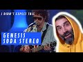 Genesis (MTV) - Soda Stereo - singer reaction and review