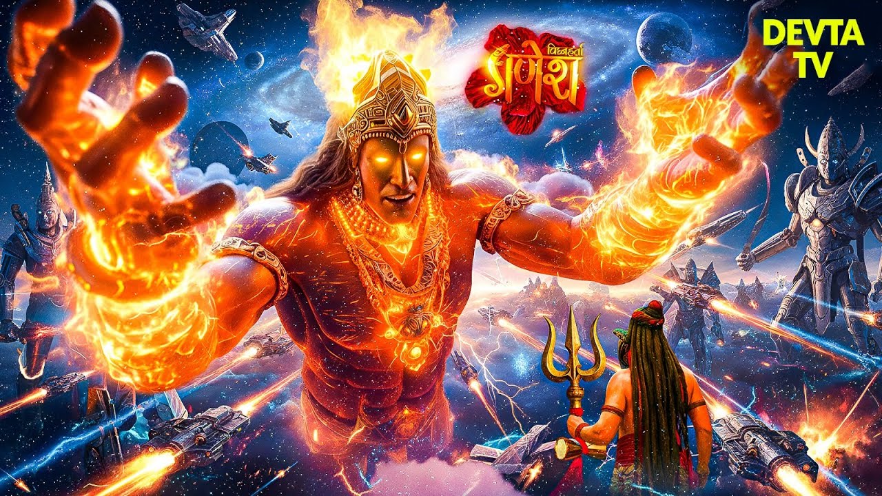 गणेश लीला | जब अग्निदेव को हुआ अपनी शक्तियों पर घमंड, तो महादेव ने कैसे तोडा उनका घमंड | Jai Ganesh