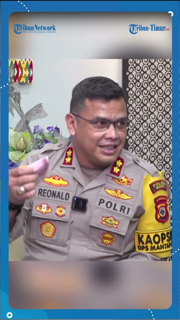 Pesan Kapolres Gowa untuk Masyarakat Jika Menemukan Uang Palsu