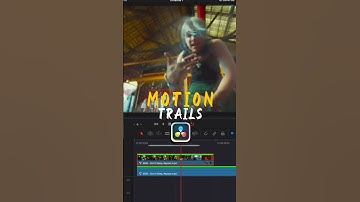 Motion trails effect in DaVinci Resolve