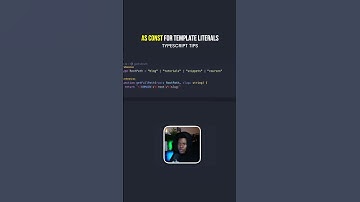 Using as const is magic 🪄 #typescript #shorts