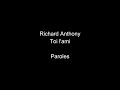 Richard Anthony-Toi l&#39;ami-paroles