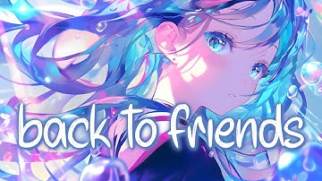 Thumbnail of 「Nightcore」 back to friends - sombr ♡ (Lyrics)